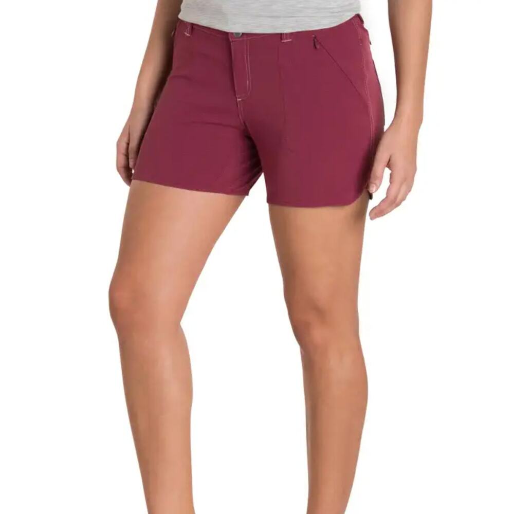 Kuhl Strattus Short 5 inch Women's Claret Color Camp Short Discontinued